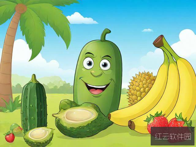 绿巨人网页版里的蔬果奇缘,丝瓜、秋葵、草莓、香蕉与榴莲的夏日狂欢