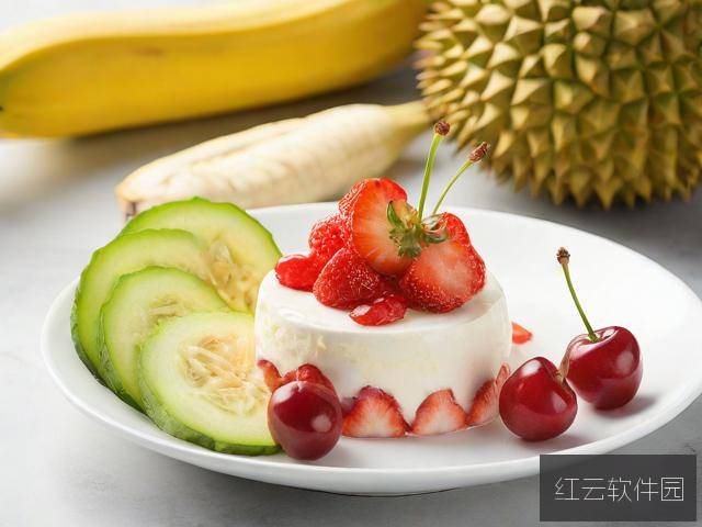 缤纷果味交响曲,香蕉、丝瓜、草莓、樱桃与榴莲的味蕾之旅