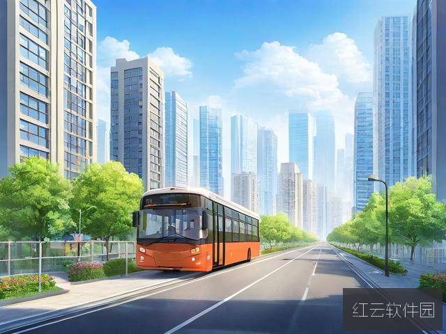 晃晃悠悠归家路,公交车驶入小区的现代都市寓言