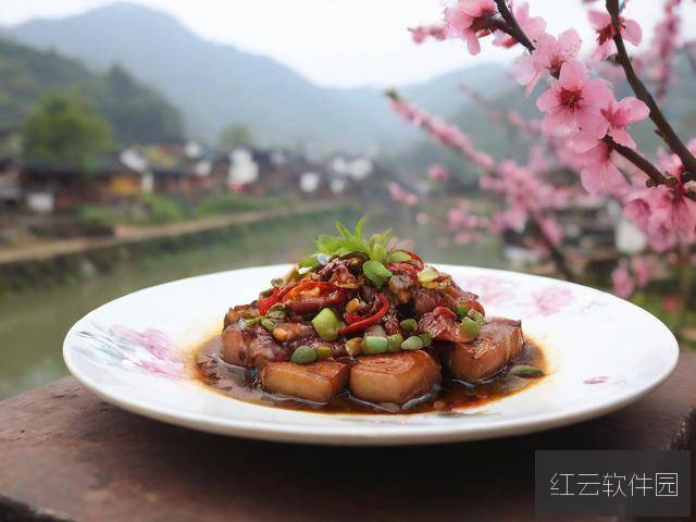 舌尖上的乡愁，我品尝了妈妈的桃花源